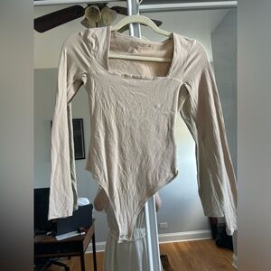 Abercrombie square neck bodysuit